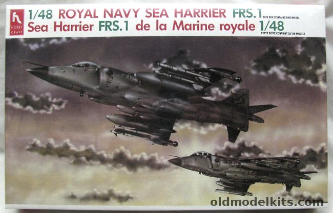 Hobby Craft 1/48 Royal Navy Sea Harrier FRS.1, HC1571 plastic model kit